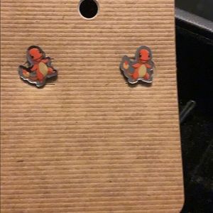 Charmander earrings